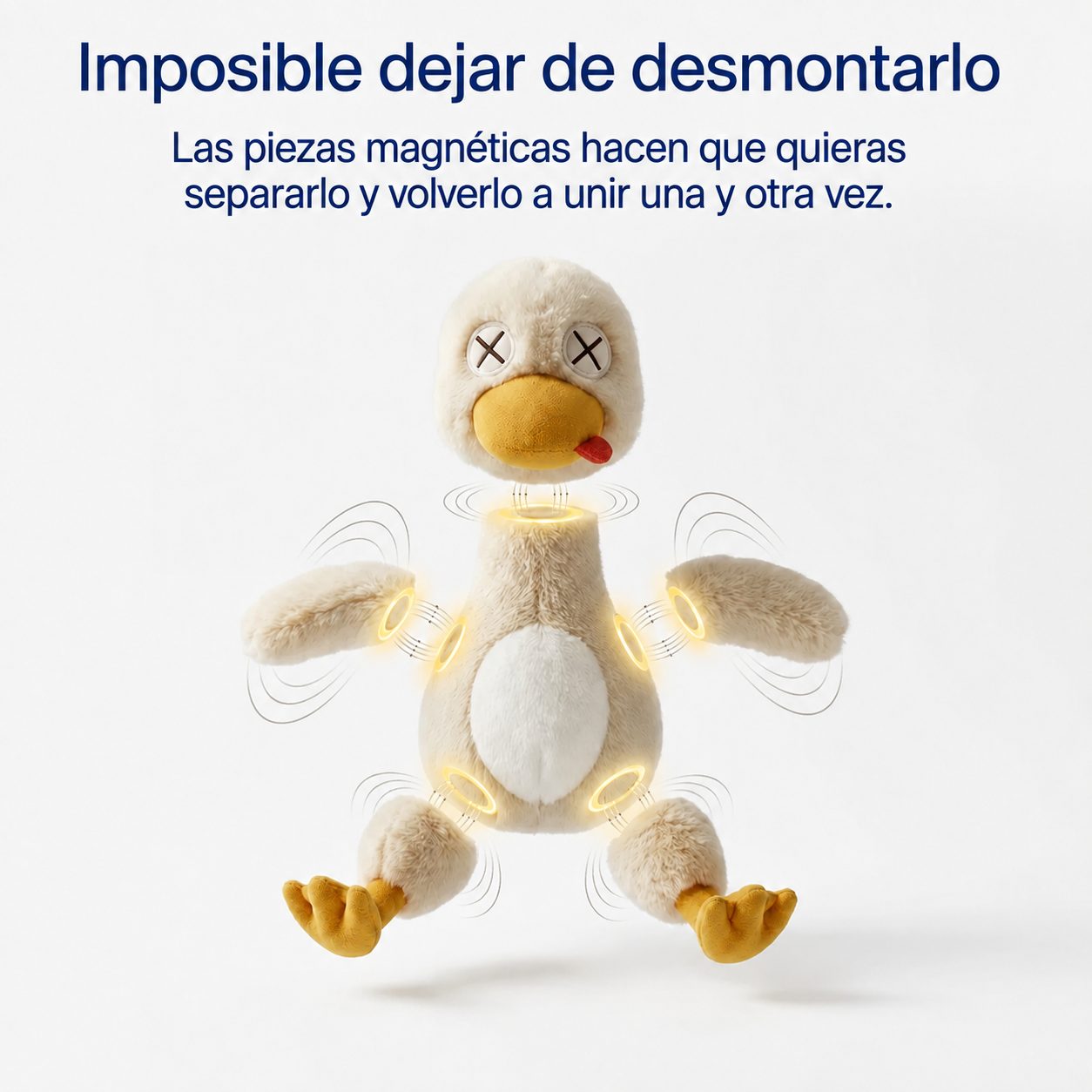 Pato magnético antiestrés
